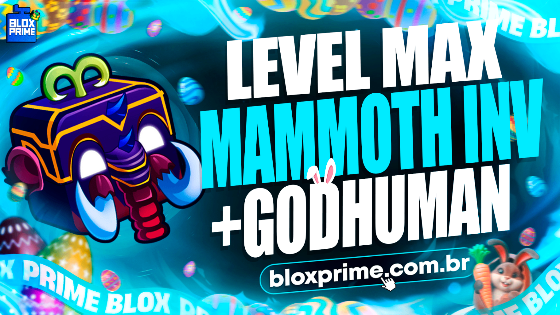 ⭐  LVMAX + GHM 👊 + 🍎 MAMUTE NO INVENTARIO + FRUTAS E ITENS