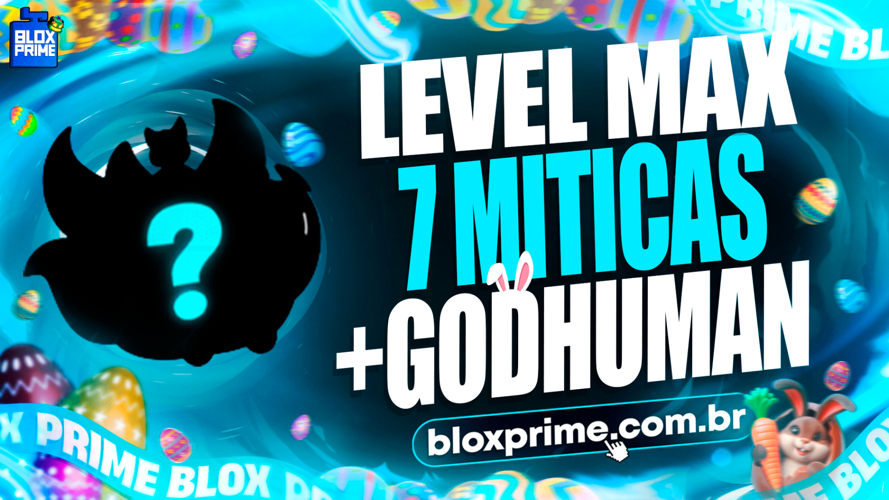 ⭐  LEVEL MÁX + GHM 👊 + 🍎 7 FRUTA MÍTICA ALEATÓRIA NO INVENTÁRIO