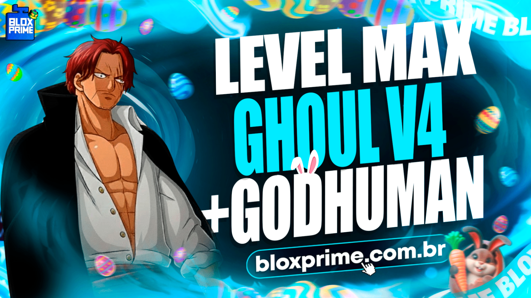 👊 LVMAX + GHM +  🦇 V4 FULL GHOUL + FRUTAS E ITENS 🍎