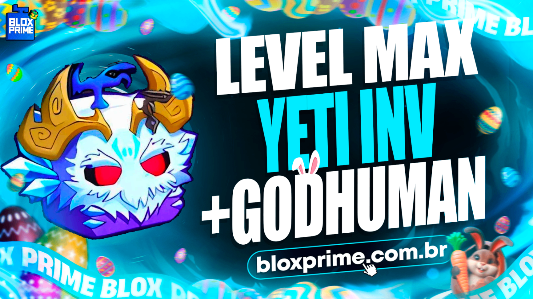 ⭐LVMAX + GHM 👊 +YETI NO INVENTARIO⛄ + FRUTAS E ITENS 🍎