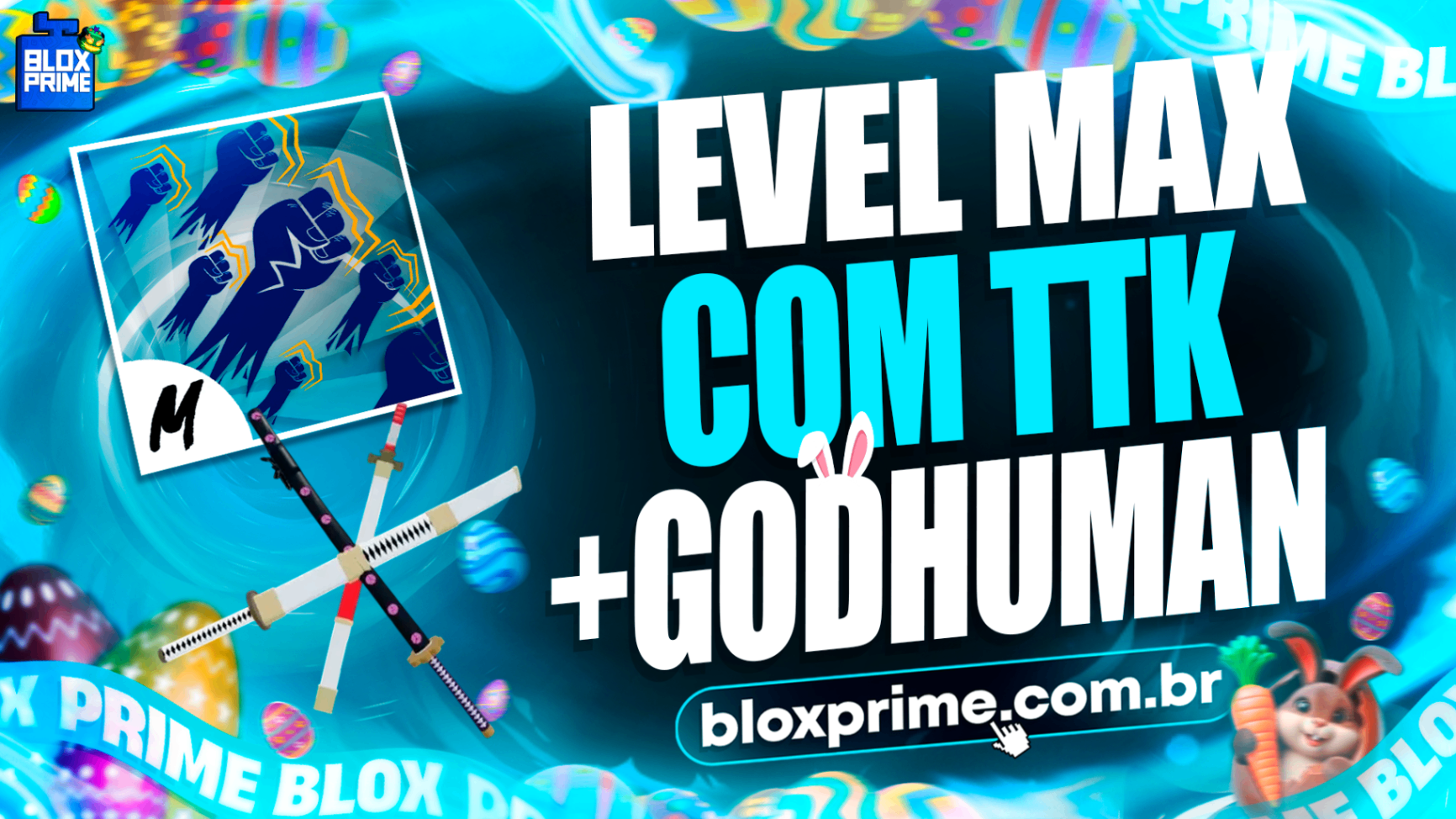 👊 LVMAX + GHM + ⚔️TTK + FRUTAS E ITENS 🍎