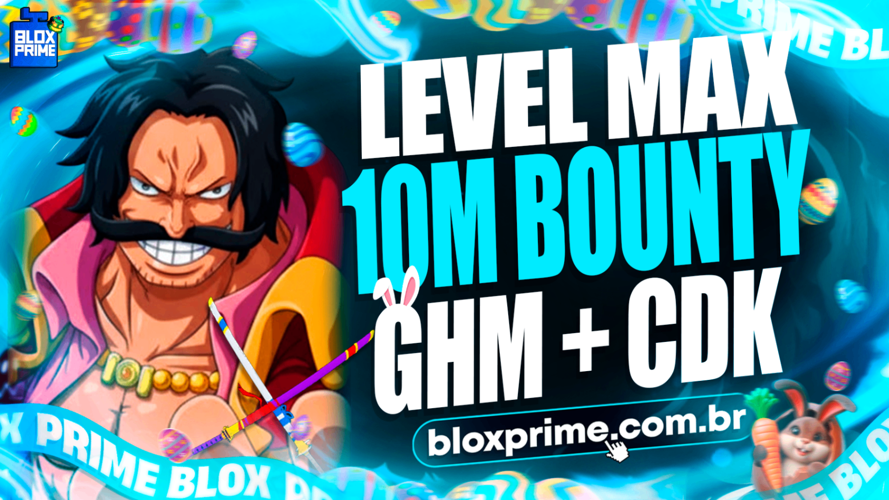 LVMAX + GHM + 10M BOUNTY 💰 + CDK + FRUTAS E ITENS ⭐🍎
