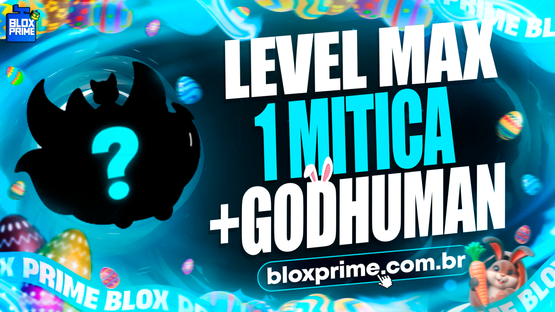 ⭐ LEVEL MÁX + GHM 👊  + 🍎 1 FRUTA MÍTICA ALEATÓRIA NO INVENTÁRIO