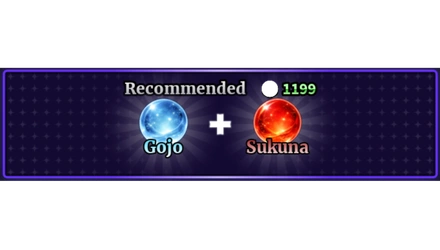 RECOMMENDED + GOJO+ SUKUNA