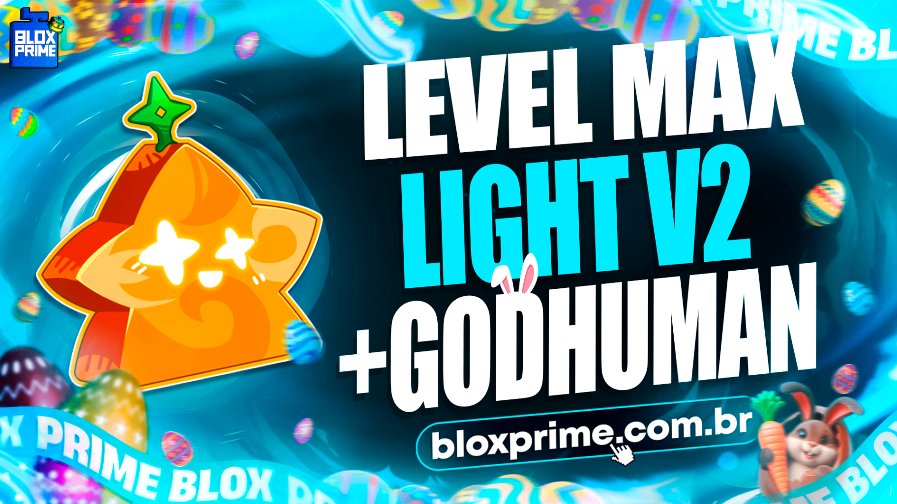 ⚡ LEVEL MÁX +👊 GODHUMAN + LIGHT V2 (DESPERTADA/V2) 🍎