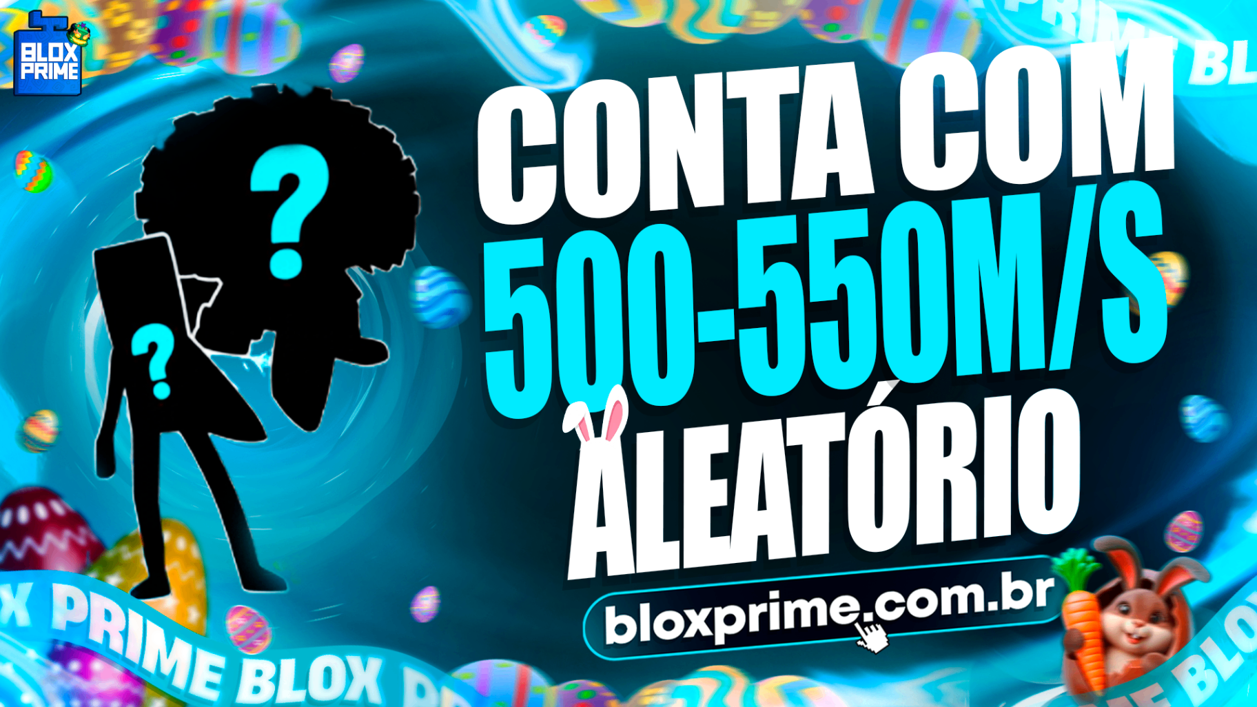 CONTA COM 500M/S ALEATÓRIO