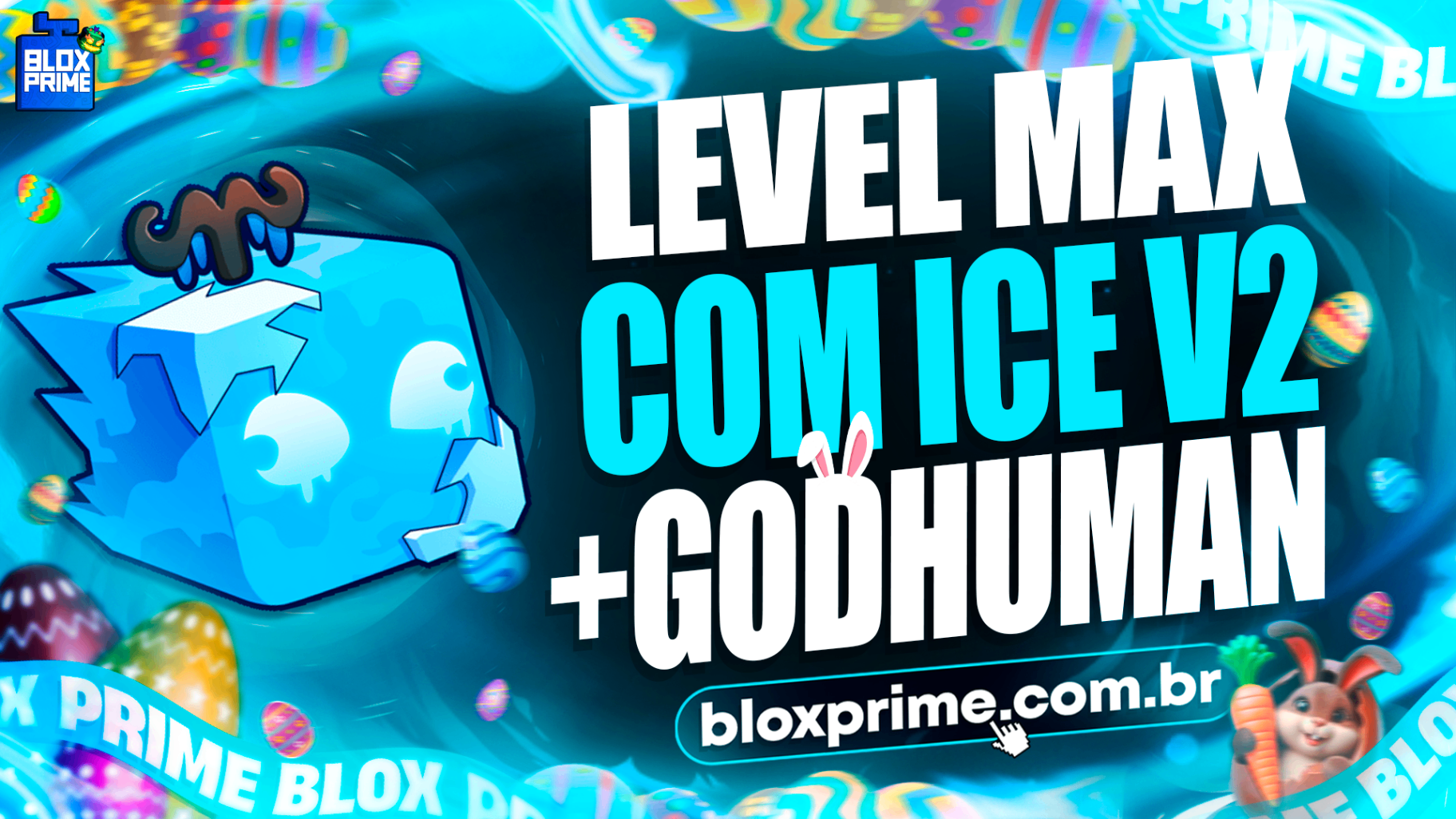 🧊 LEVEL MÁX +👊 GODHUMAN + ICE V2 (DESPERTADA/V2) 🍎