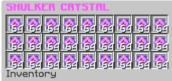 SHULKER FULL CRISTAL DO END