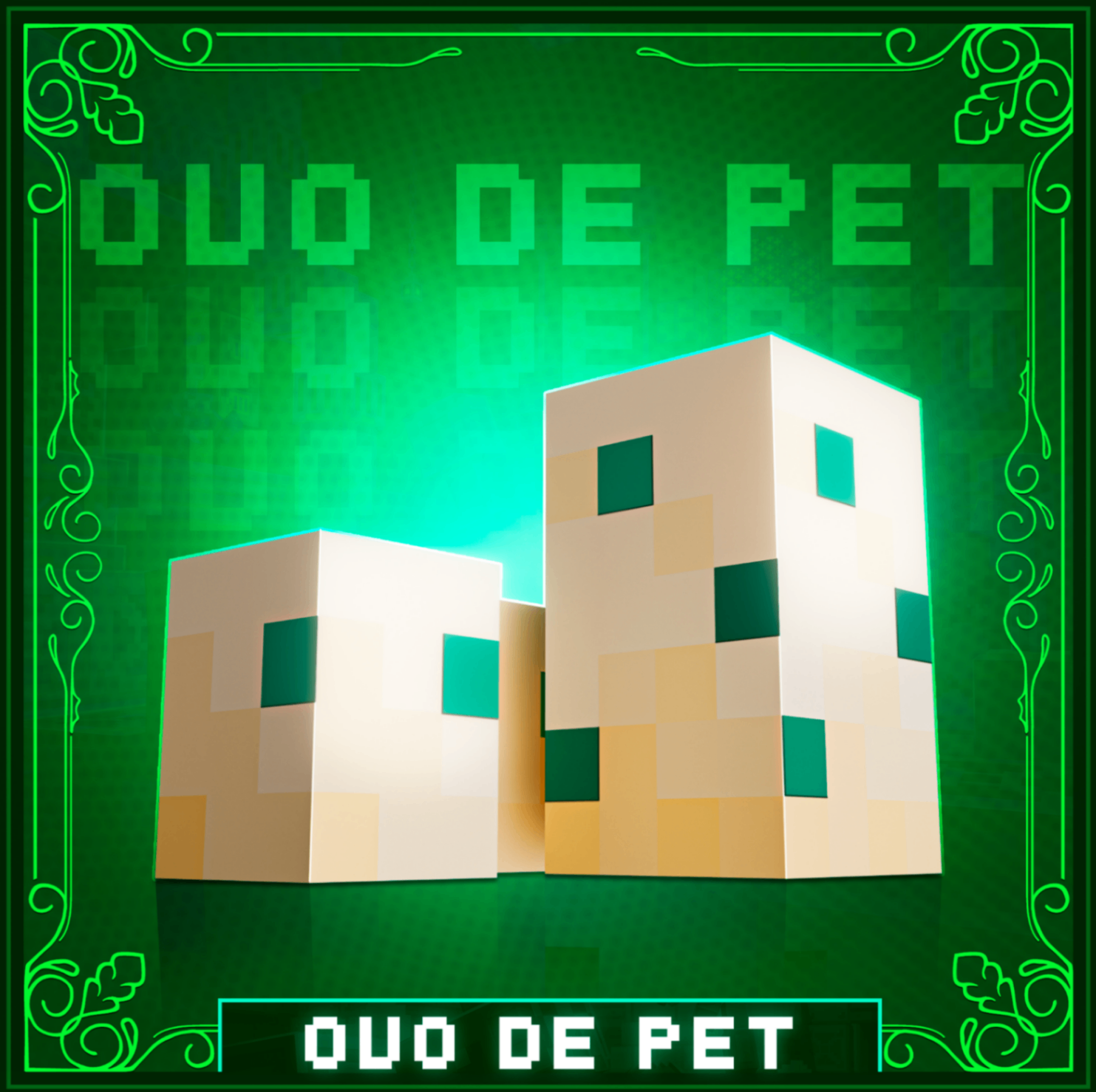 1x OVO DE PET