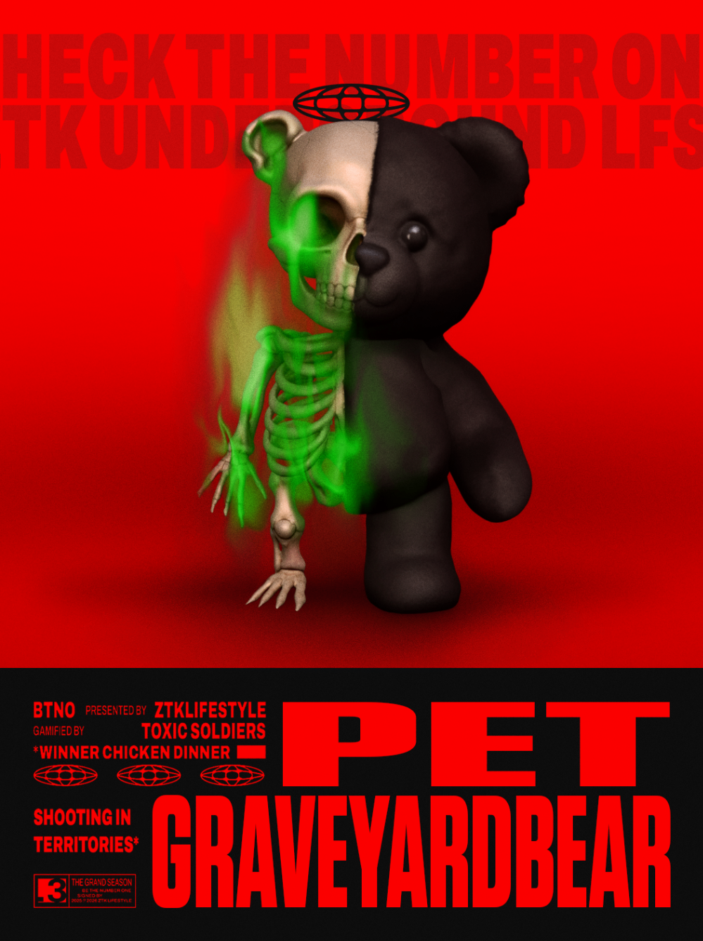 GRAVEYARD BEAR - 30 DIAS
