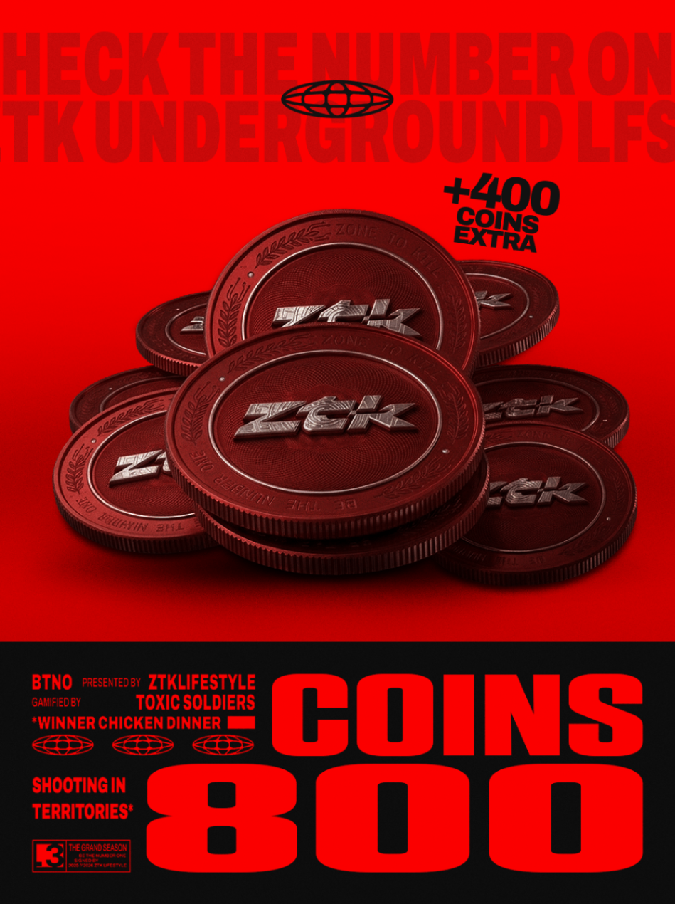 800 COINS + 400 BÔNUS