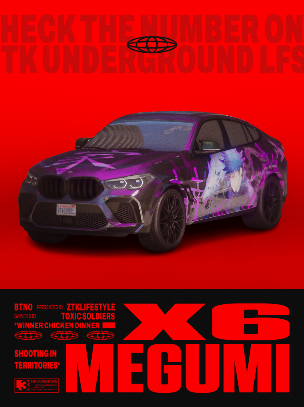 X6 MEGUMI - 30 DIAS