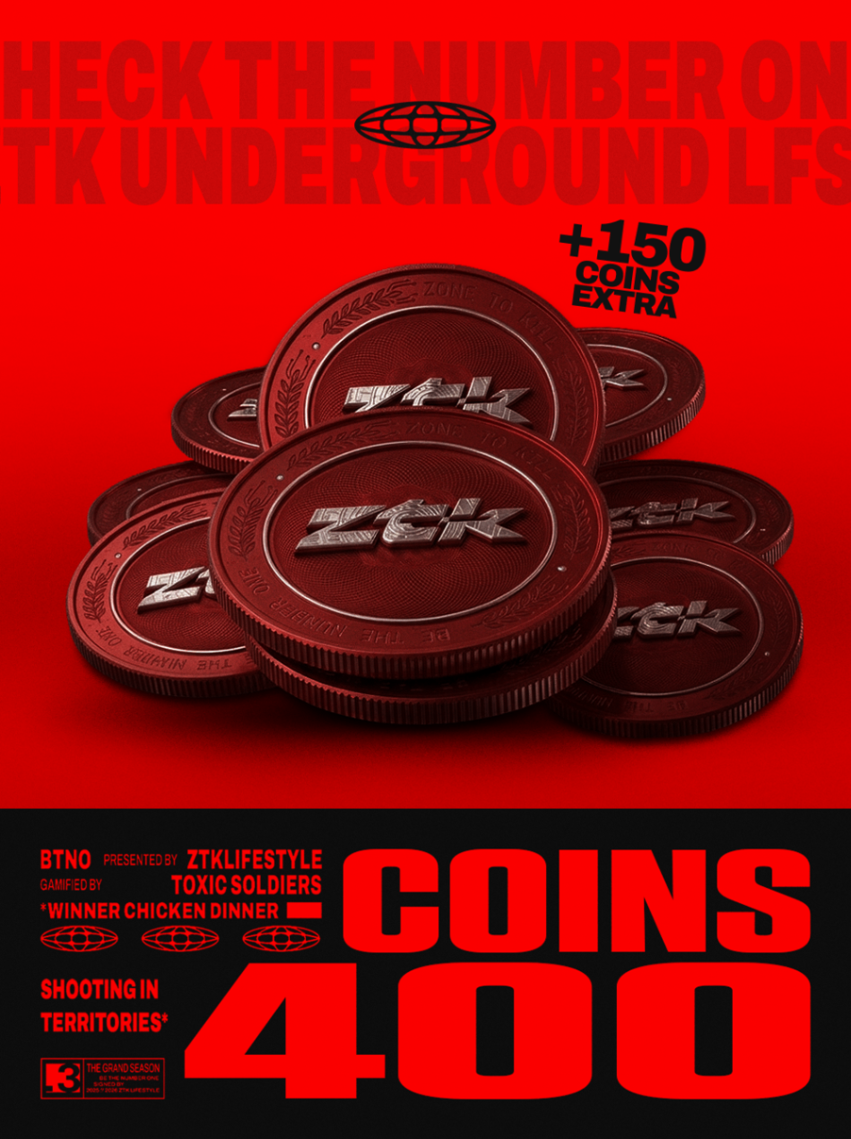 400 COINS + 150 BÔNUS