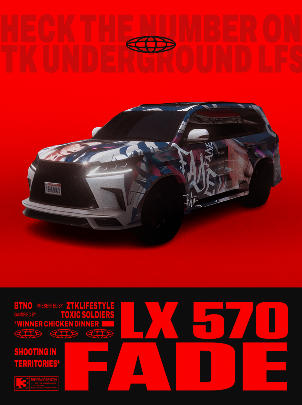LX570 FADE - 30 DIAS
