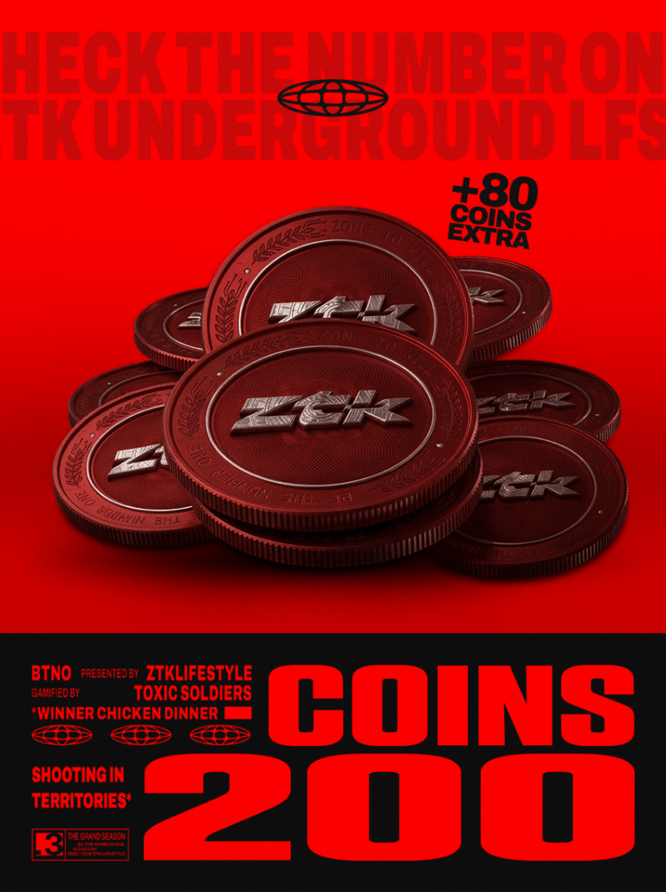 200 COINS + 80 BÔNUS