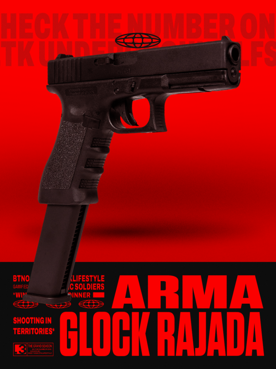 GLOCK RAJADA - 30 DIAS