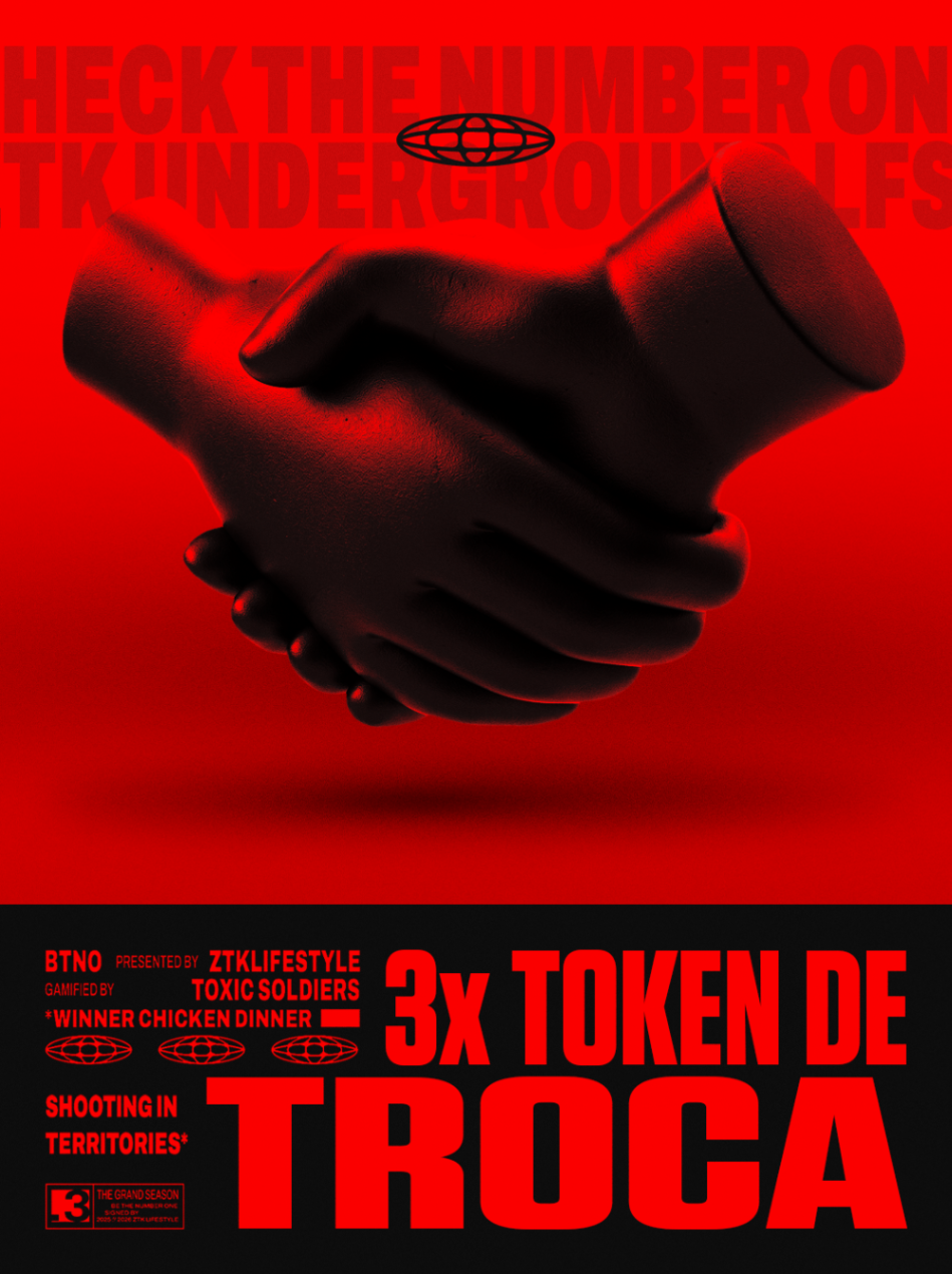 3 TOKENS DE TROCA