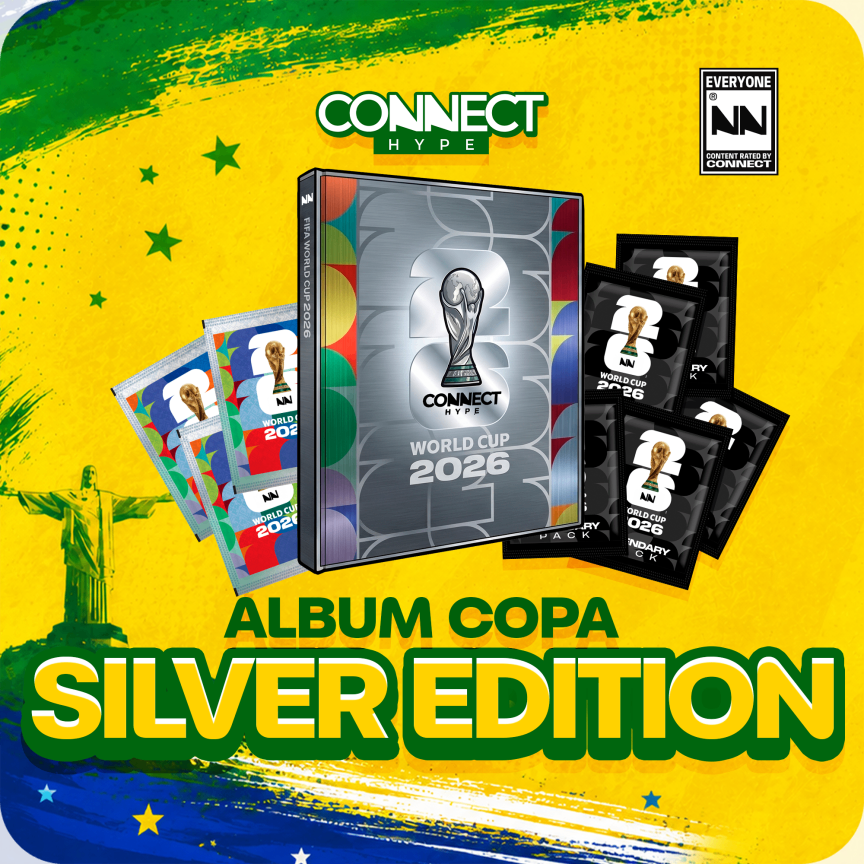 Álbum Silver + 5 Pacotes Premium