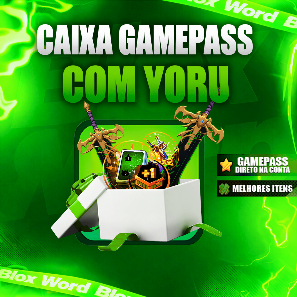 🌌| CAIXA DE GAMEPASS | DARK BLADE & NOTIFICADOR DE FRUTAS