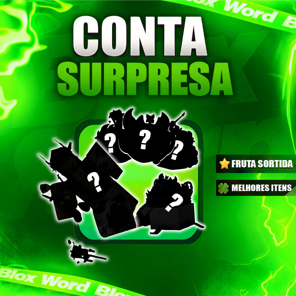 ✅| CONTA ALEATÓRIA SURPRESA