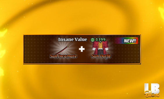 SUN INCARNATE + SUN OUTFIT
