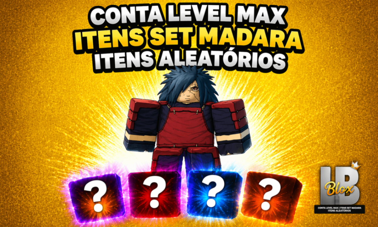 CONTA LEVEL 16000 + ITENS SET MADARA - RANDOM ITENS