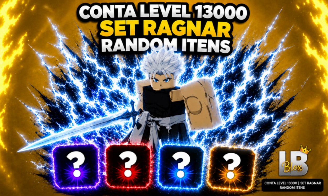CONTA LEVEL 16000 + ITENS SET RAGNA + RANDOM ITENS