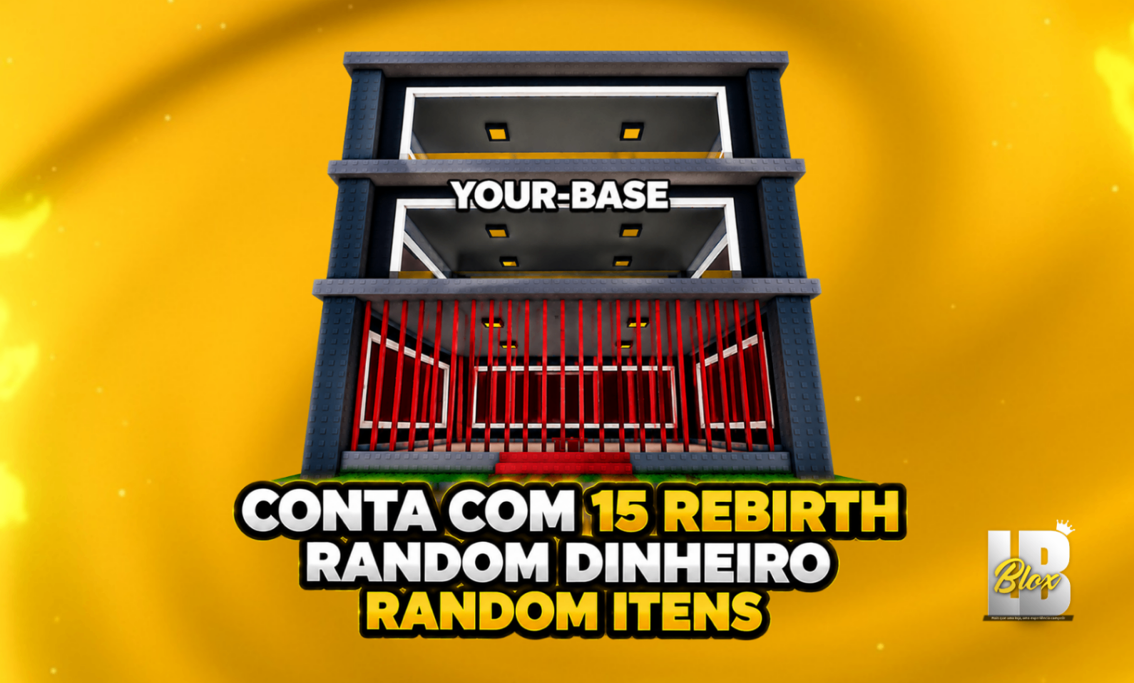 ⏳CONTA COM 15 REBIRTH⏳- RANDOM DINHEIRO E ITENS