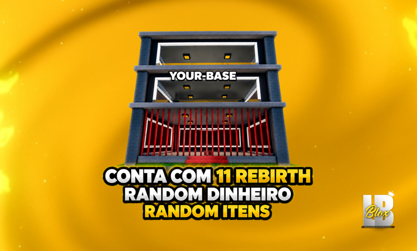 ⏳CONTA COM 11 REBIRTH⏳ - RANDOM DINHEIRO E ITENS