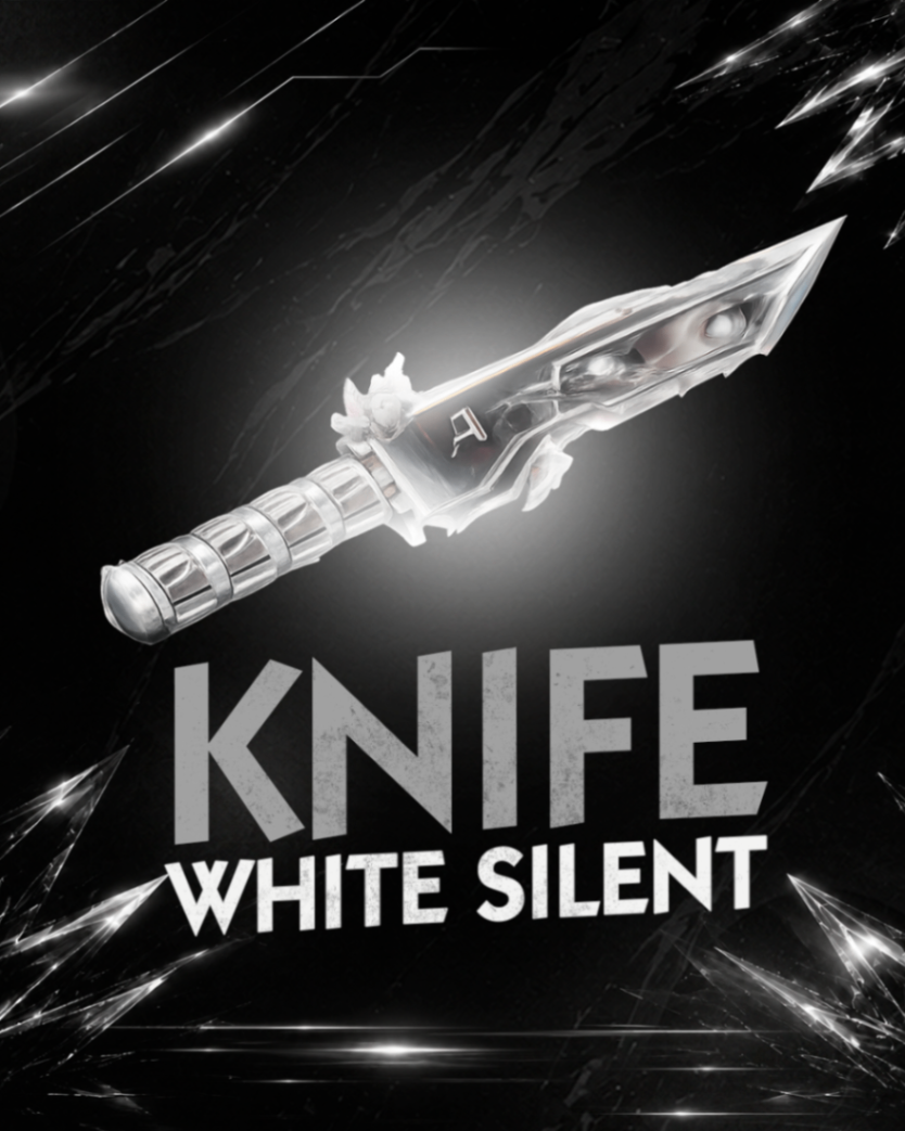 Faca White Silent