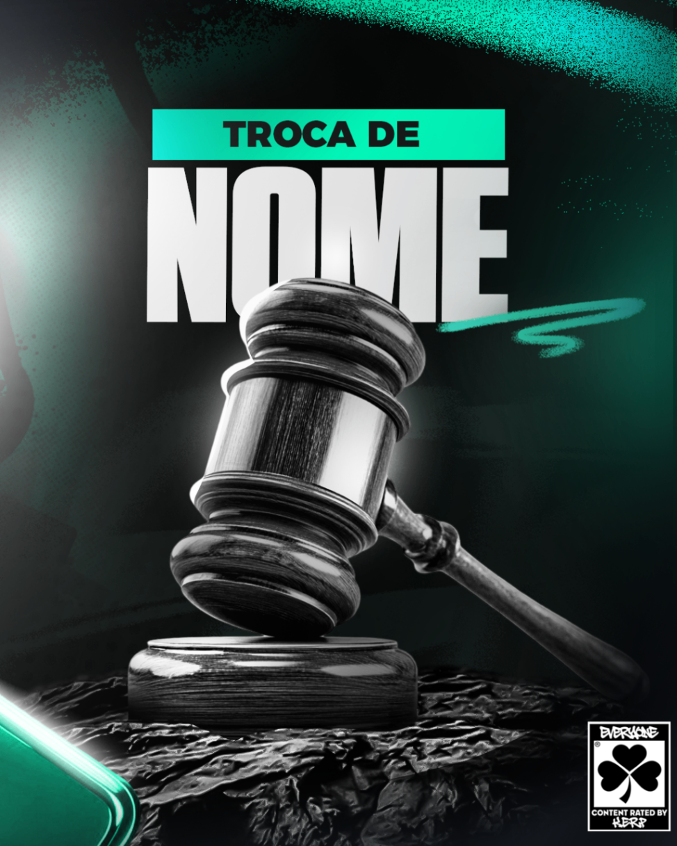 Troca de nome