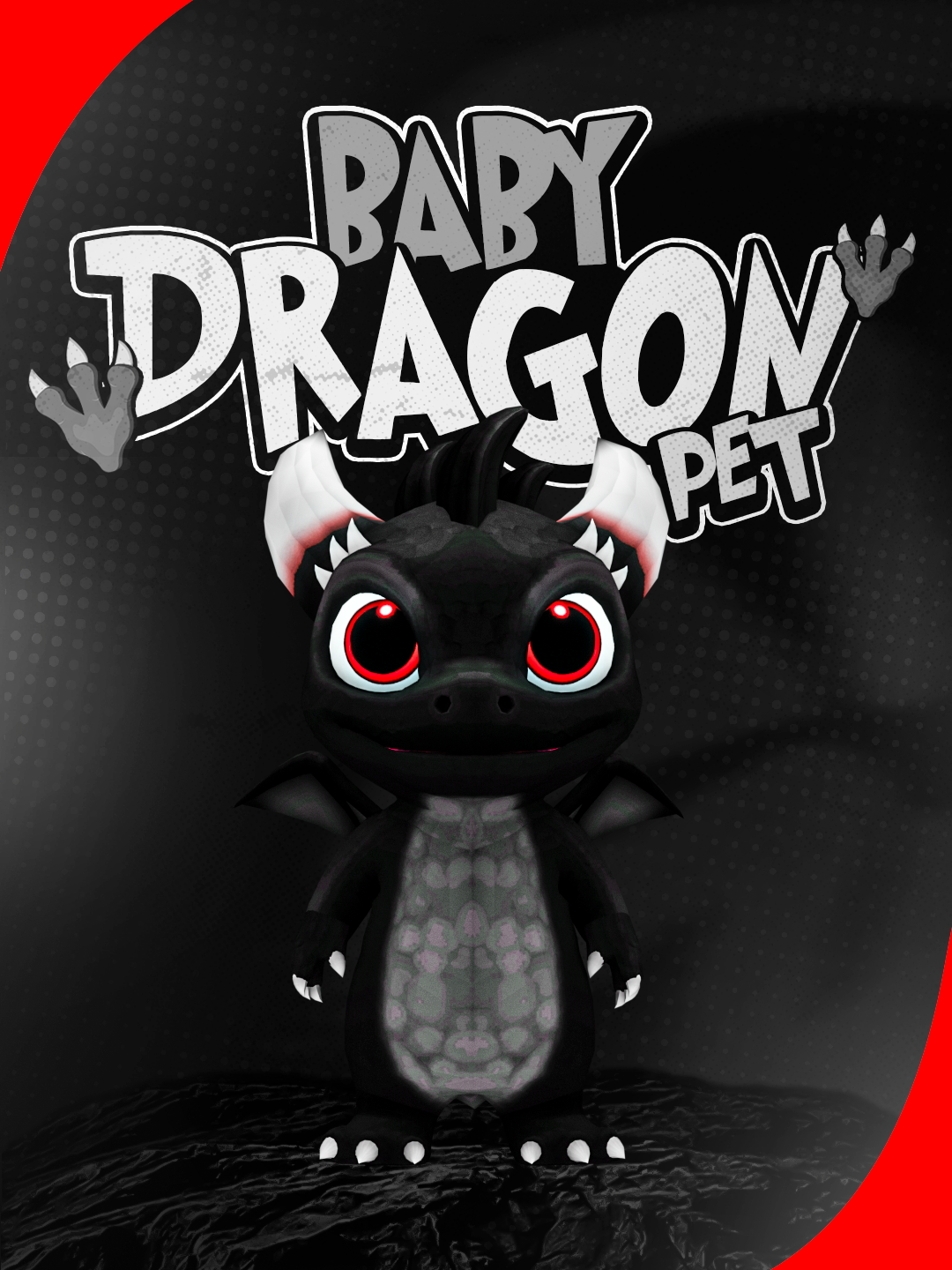 Baby Dragon Preto