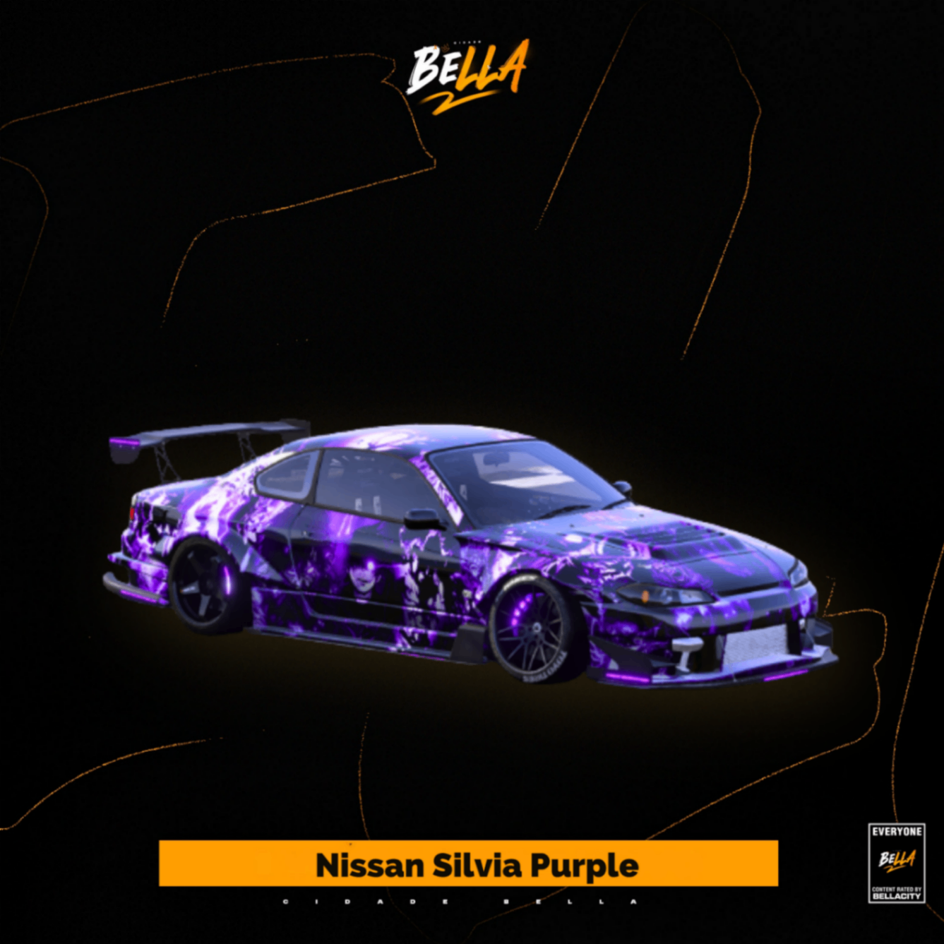 Nissan Silvia Purple