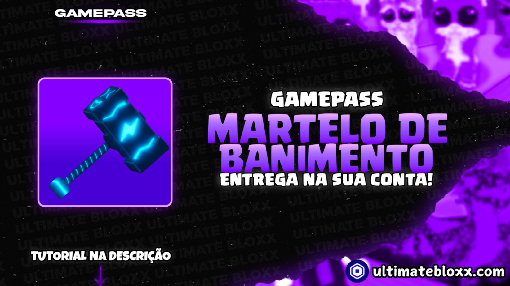 BAN HAMMER [ 1499 ROBUX ]
