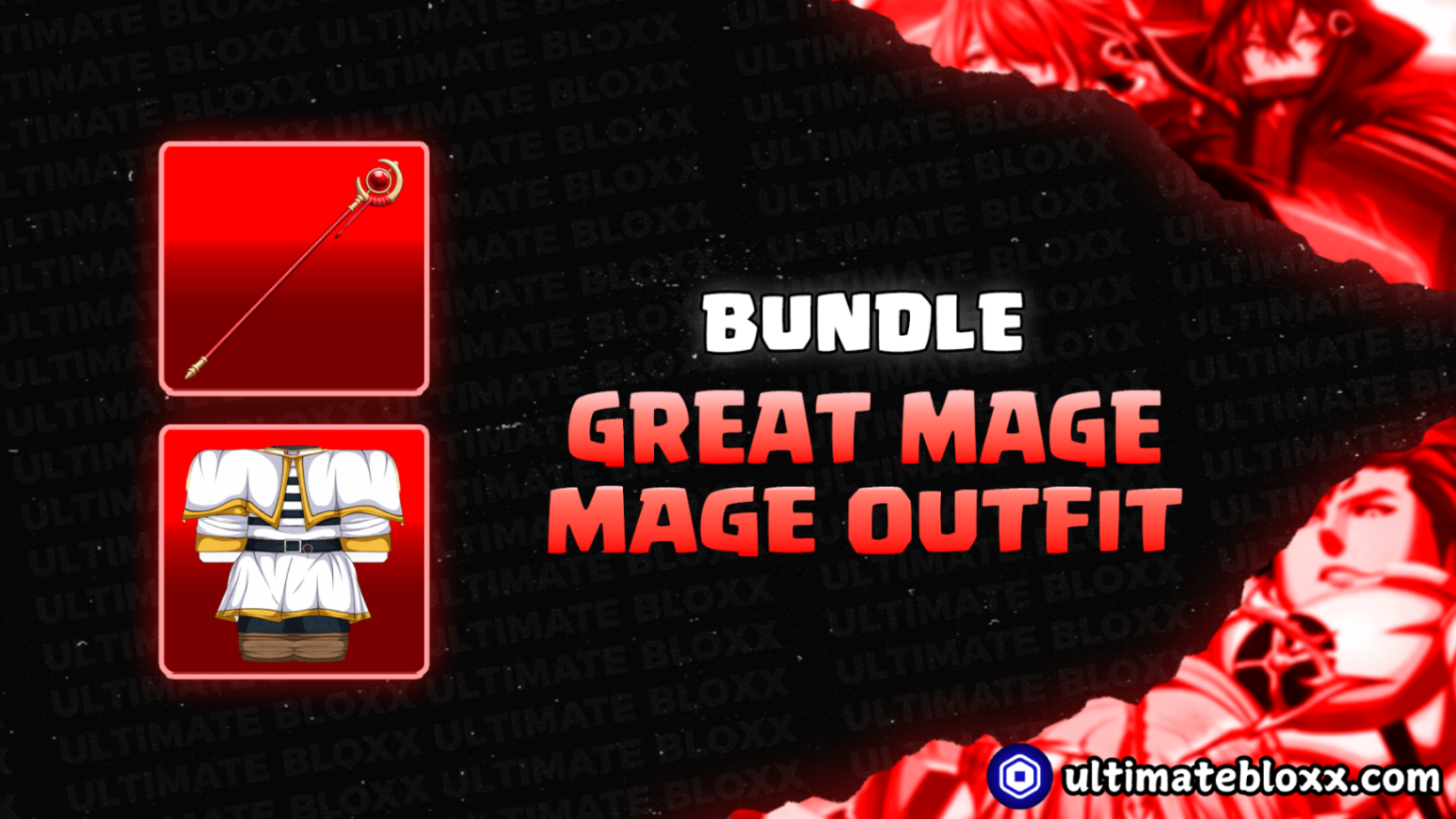BUNDLE GREAT MAGE + MAGE OUTFIT