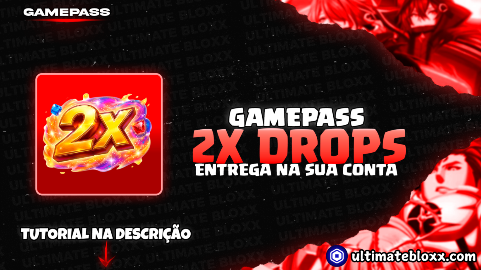 2X DROPS [ 849 ROBUX]