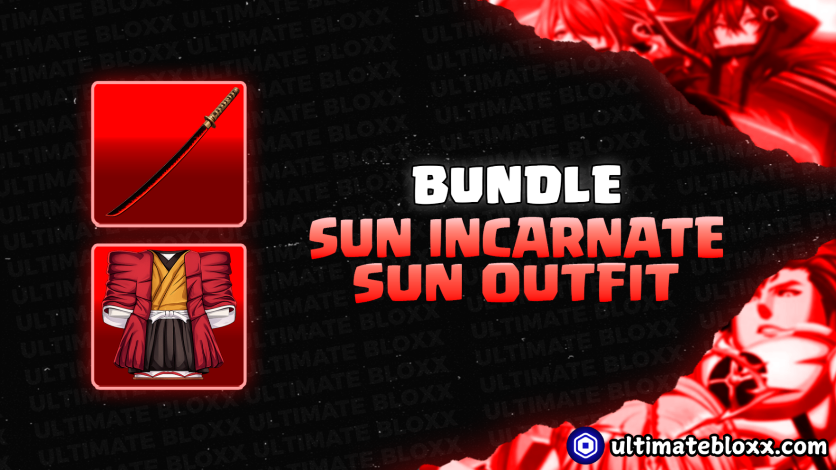 BUNDLE SUN INCARNATE + SUN OUTFIT